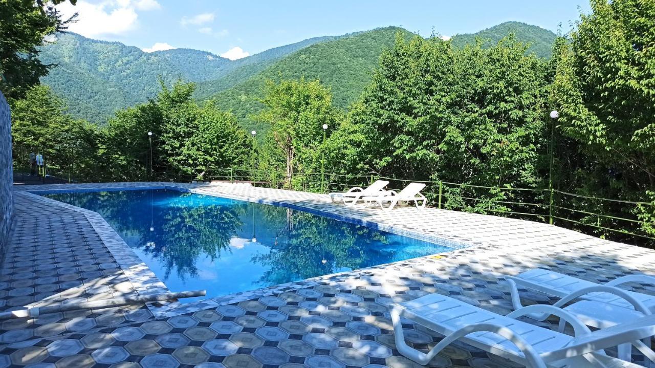 Kungut Hotel & Restaurant Шеки Экстерьер фото
